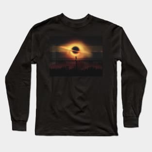 Black Hole | Space aesthetic Long Sleeve T-Shirt